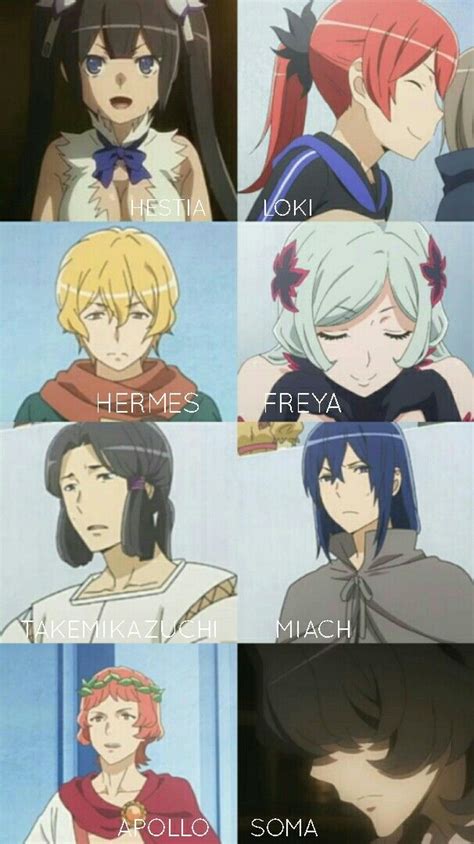 hermes danmachi|gods in danmachi.